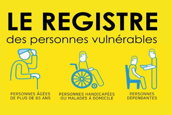 Logo registre personnes vulnérables
